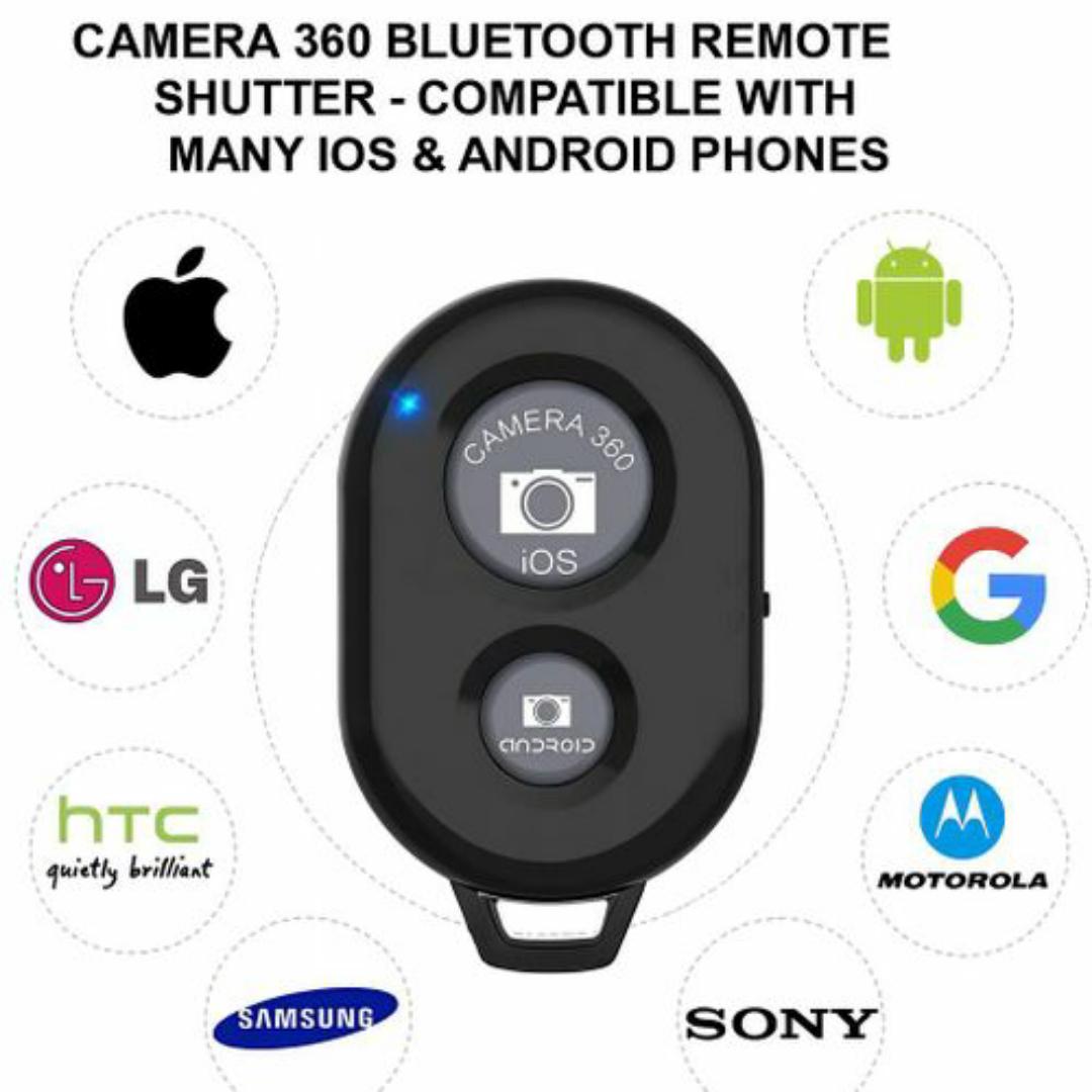 Smartphone Bluetooth Camera Remote – Universal Compatible with iPhone, Samsung, Huawei & More
