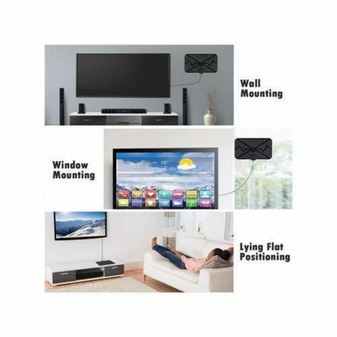 High-Performance Digital TV Antenna Aerial with Indoor Signal Amplifier – Seamless HD Entertainment