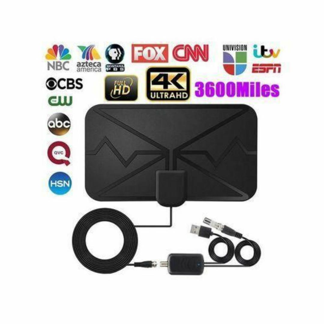 High-Performance Digital TV Antenna Aerial with Indoor Signal Amplifier – Seamless HD Entertainment