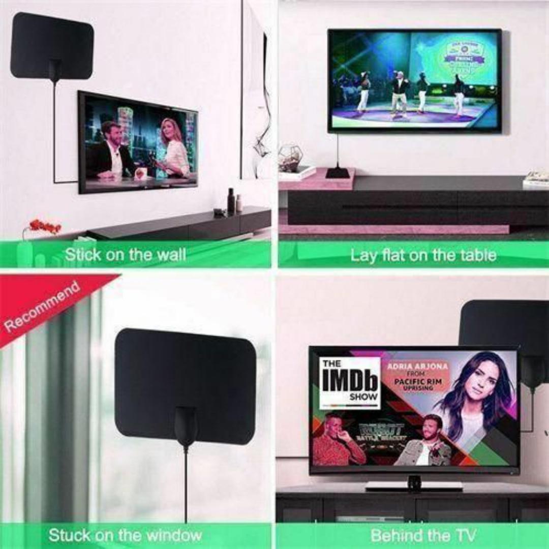 High-Performance Digital TV Antenna Aerial with Indoor Signal Amplifier – Seamless HD Entertainment