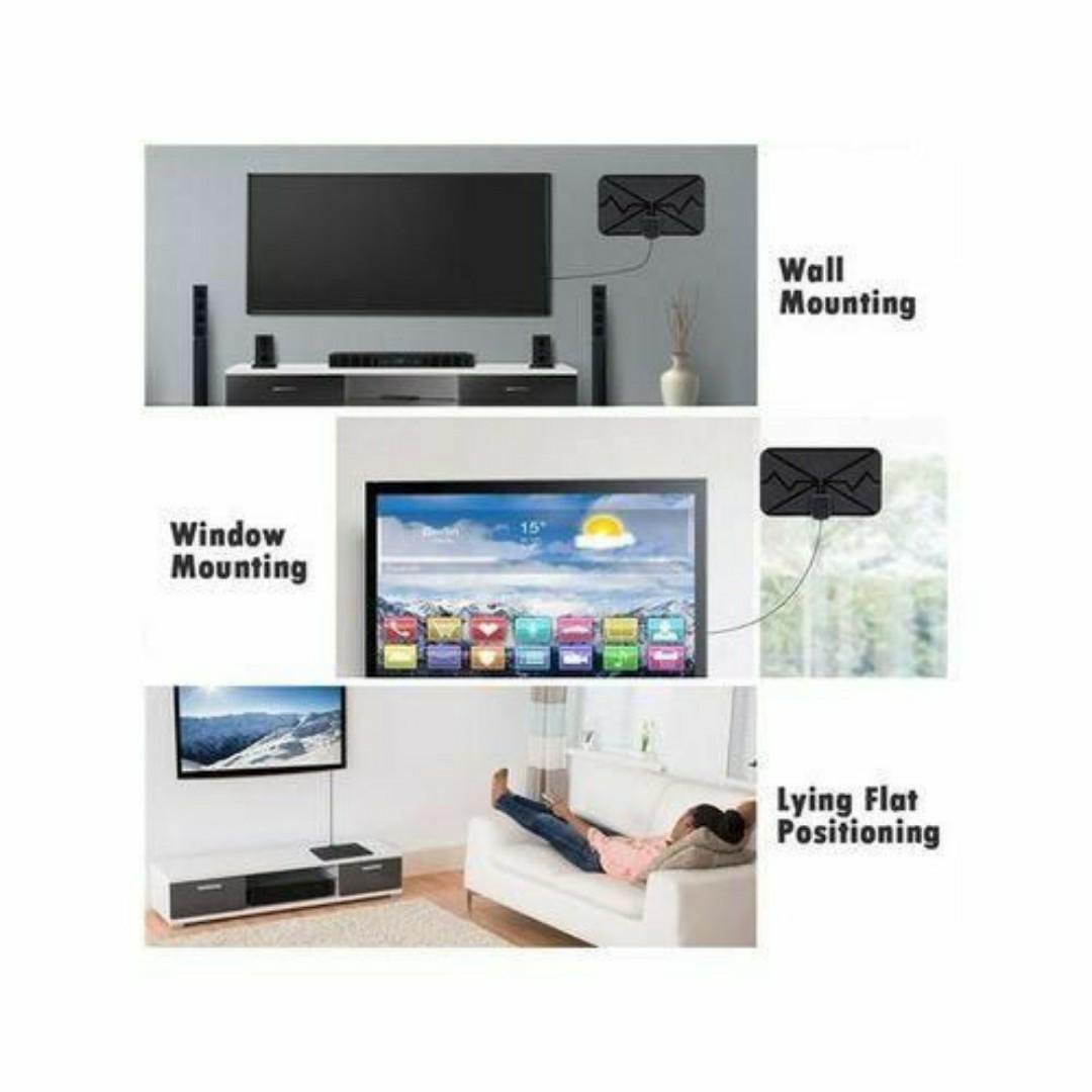 High-Performance Digital TV Antenna Aerial with Indoor Signal Amplifier – Seamless HD Entertainment