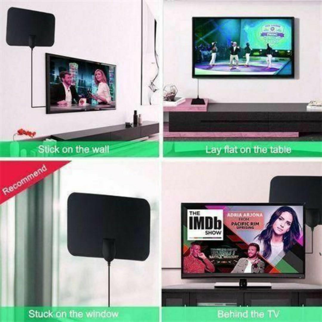 High-Performance Digital TV Antenna Aerial with Indoor Signal Amplifier – Seamless HD Entertainment