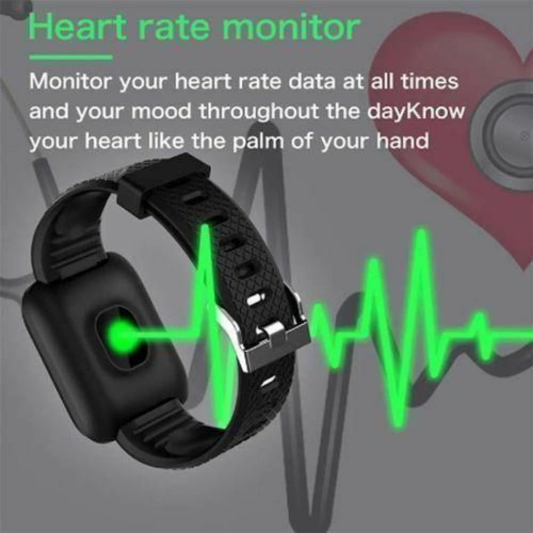 Smartfit™ Fitness Smartwatch - Heart Rate, Sleep, Steps, Calls, Social Alerts - Smart Sports Watches for Men / Ladies Women