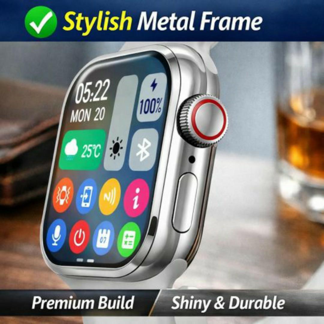 SmartFit™ Fitness Smartwatch - BP Heart Rate, Sleep, Steps, Bluetooth Calls, Social Alerts - Sports Watches for Men / Ladies / Women