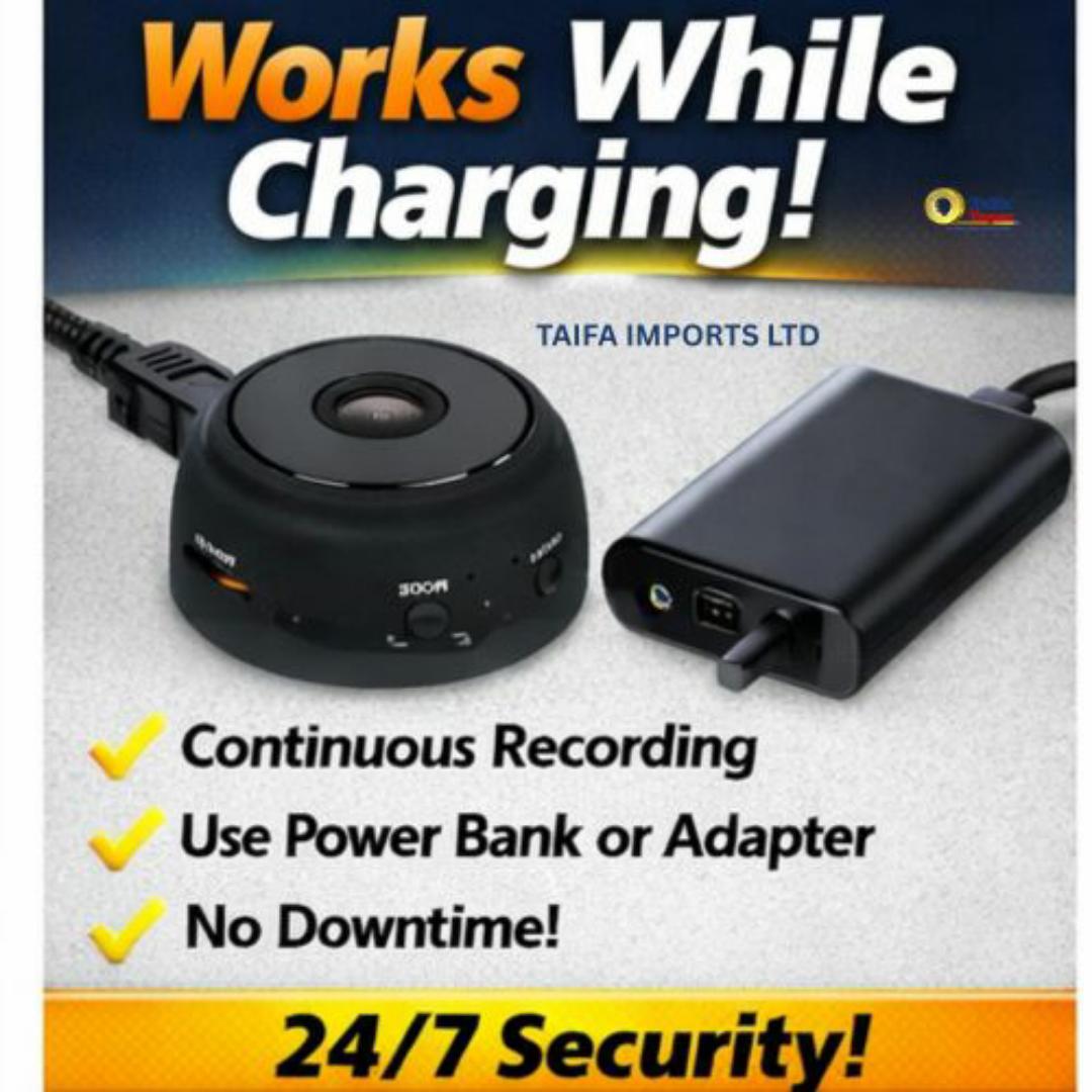 A9 MINI SPY NANNY WIFI CCTV CAMERA HIDDEN CAMERA - 1080P SPY SECURITY SURVEILLANCE CAMERAS - Motion Detection, Works While Charging