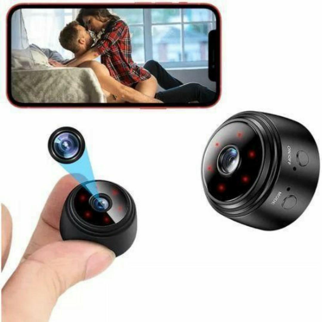 A9 MINI SPY NANNY WIFI CCTV CAMERA HIDDEN CAMERA - 1080P SPY SECURITY SURVEILLANCE CAMERAS - Motion Detection, Works While Charging