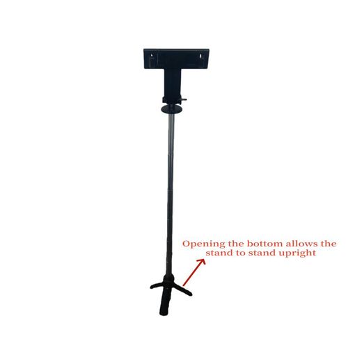 ADJUSTABLE PHONE CAMERA TRIPOD STAND + Wireless Bluetooth Remote for Selfie Blogging YouTube video recording, podcast & blogging 2-in-1 Selfie Stick Tripod Stand - 360° Rotating Phone Holder