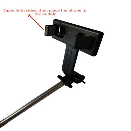 ADJUSTABLE PHONE CAMERA TRIPOD STAND + Wireless Bluetooth Remote for Selfie Blogging YouTube video recording, podcast & blogging 2-in-1 Selfie Stick Tripod Stand - 360° Rotating Phone Holder