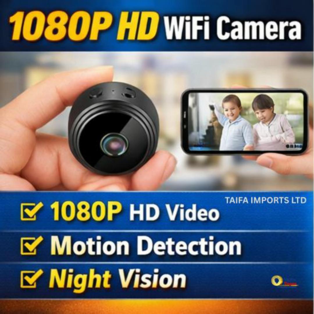 MINI SPY NANNY WIFI CCTV CAMERA HIDDEN CAMERA - 1080P SPY SURVEILLANCE WIRELESS CAMERAS with Smartphones App Live viewing