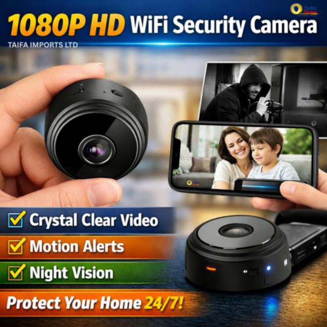 MINI SPY NANNY WIFI CCTV CAMERA HIDDEN CAMERA - 1080P SPY SURVEILLANCE WIRELESS CAMERAS with Smartphones App Live viewing