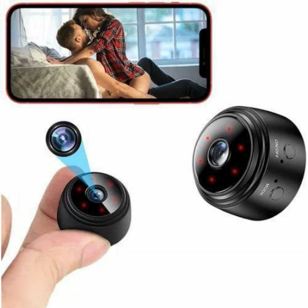 MINI SPY NANNY WIFI CCTV CAMERA HIDDEN CAMERA - 1080P SPY SURVEILLANCE WIRELESS CAMERAS with Smartphones App Live viewing