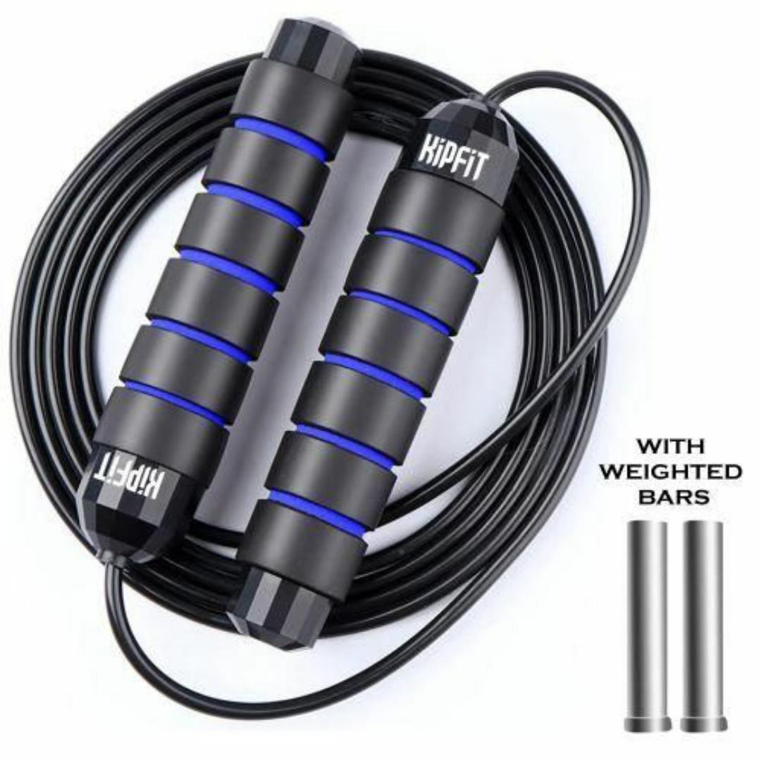 Adjustable Jump Skipping Rope – Burn Fat Fast & Build Muscle at Home - Cardio, Strength & Endurance Training Tool