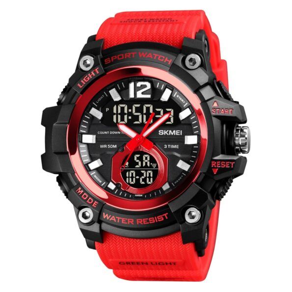 SKMEI 1725 Quartz Analog Digital Dual Time Water Proof Watch for Men