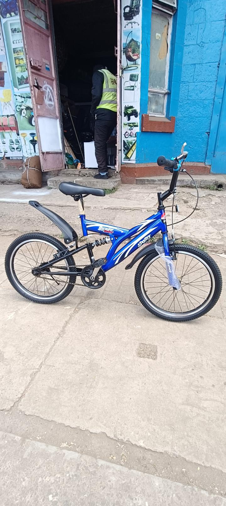 size 20 kids bicycle with suspension and mudguards bicycle for age 6years to 12years