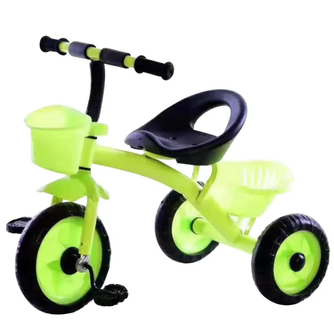 KIDS TRICYLES CHILDREN TRICYCLES WITH TWO BALANCING WHEELS AGE 0 TO 4 YEARS