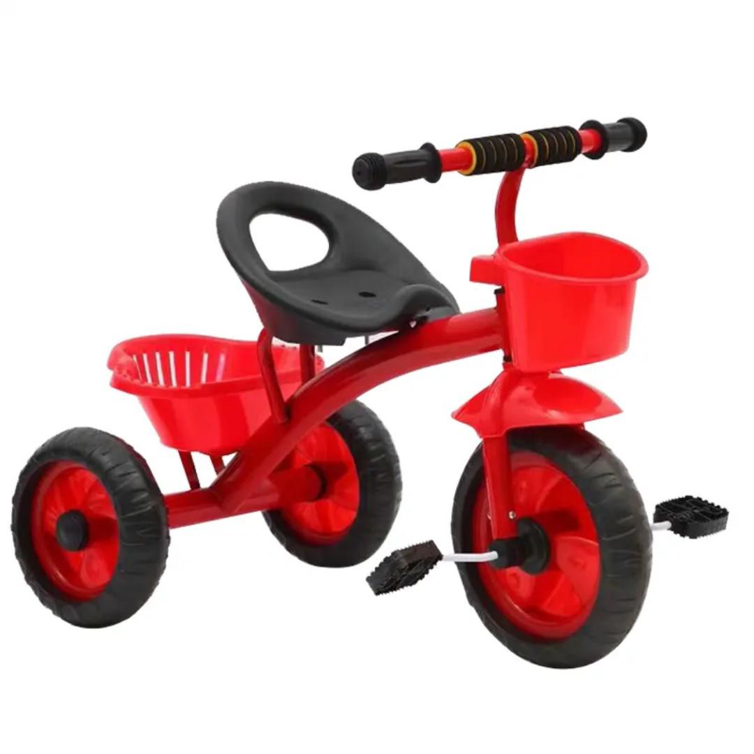KIDS TRICYLES CHILDREN TRICYCLES WITH TWO BALANCING WHEELS AGE 0 TO 4 YEARS