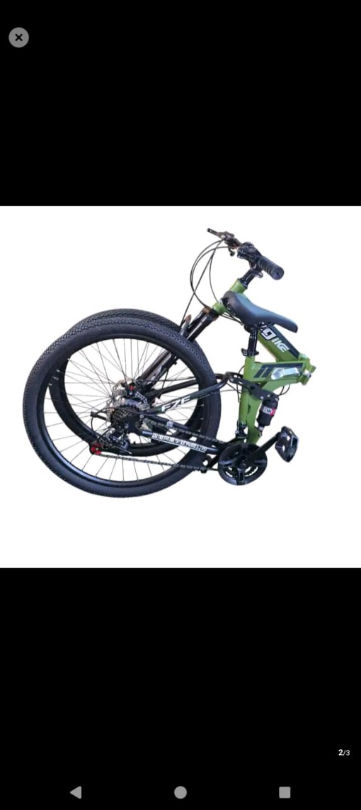 SIZE 26 FOLDABLE MOUNTAIN BIKE age 9 plus and adult bike