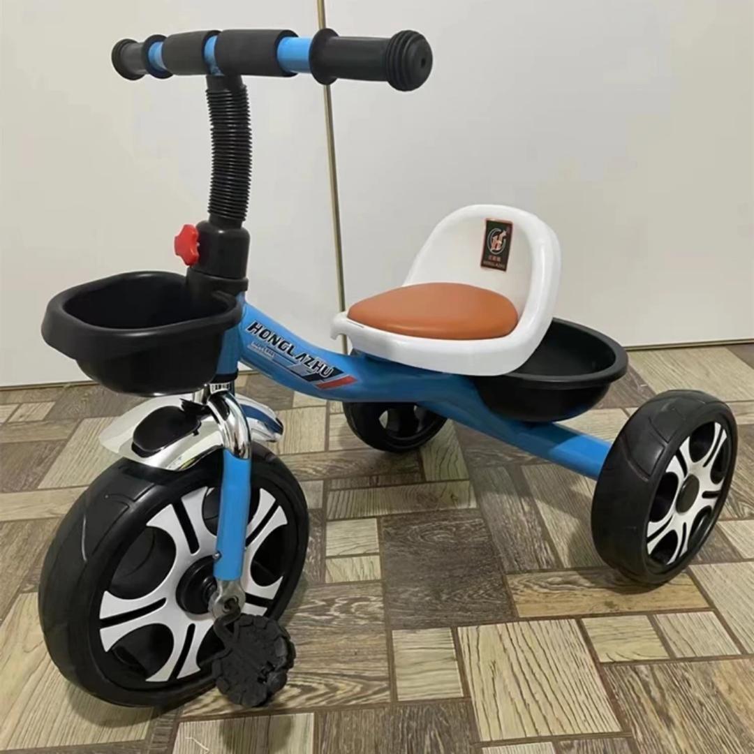 BABIES TRICYCLES KIDS RIDE EASY TRICYCLES FOR CHILDREN THREE WHEELED KIDS TRICYLES WITH A FRONT AND BACK BASKET BABY BIKE age 1 to 4