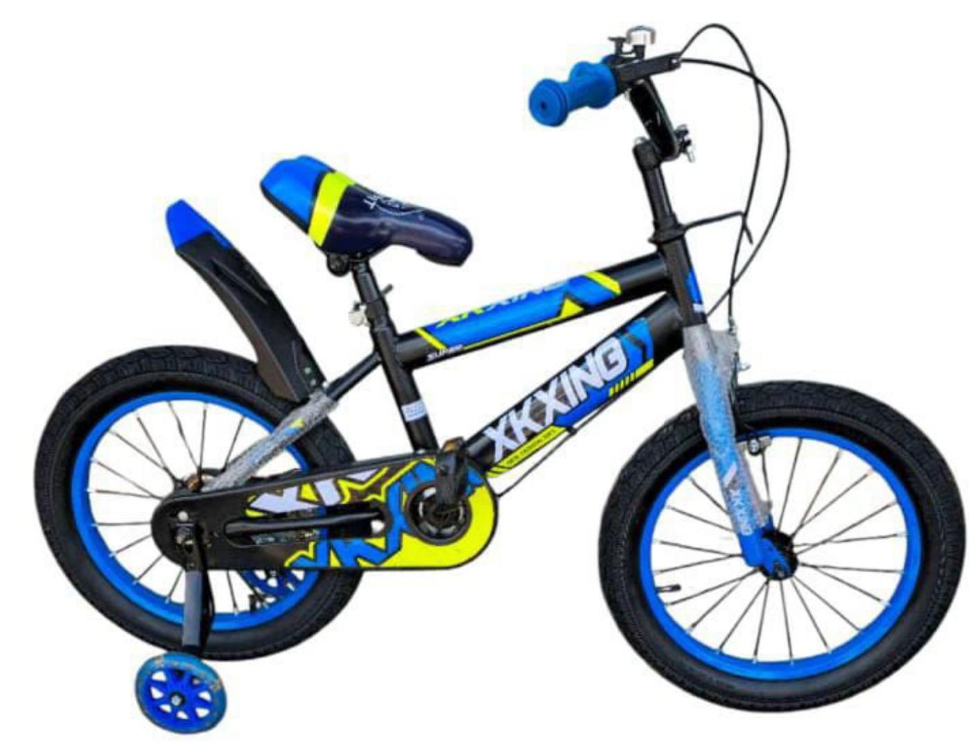 SIZE 16 HEAVY DUTY KIDS ADJUSTABLE BIKE STRONG AND FIRM CHILDREN BICYCLES age 4 to 8 years