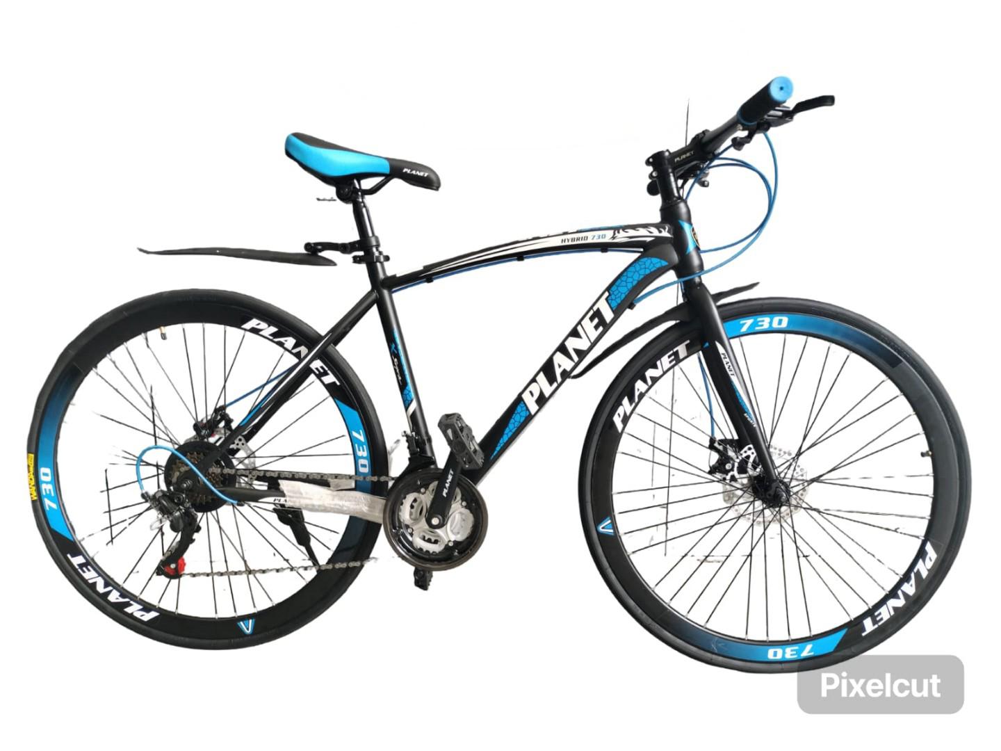 SIZE 27 ROAD MOUNTAIN BIKE EXERCISE BIKE SPORT BIKE MOUNTAIN BIKE RACING BIKE with 21 speed gears , adjustable