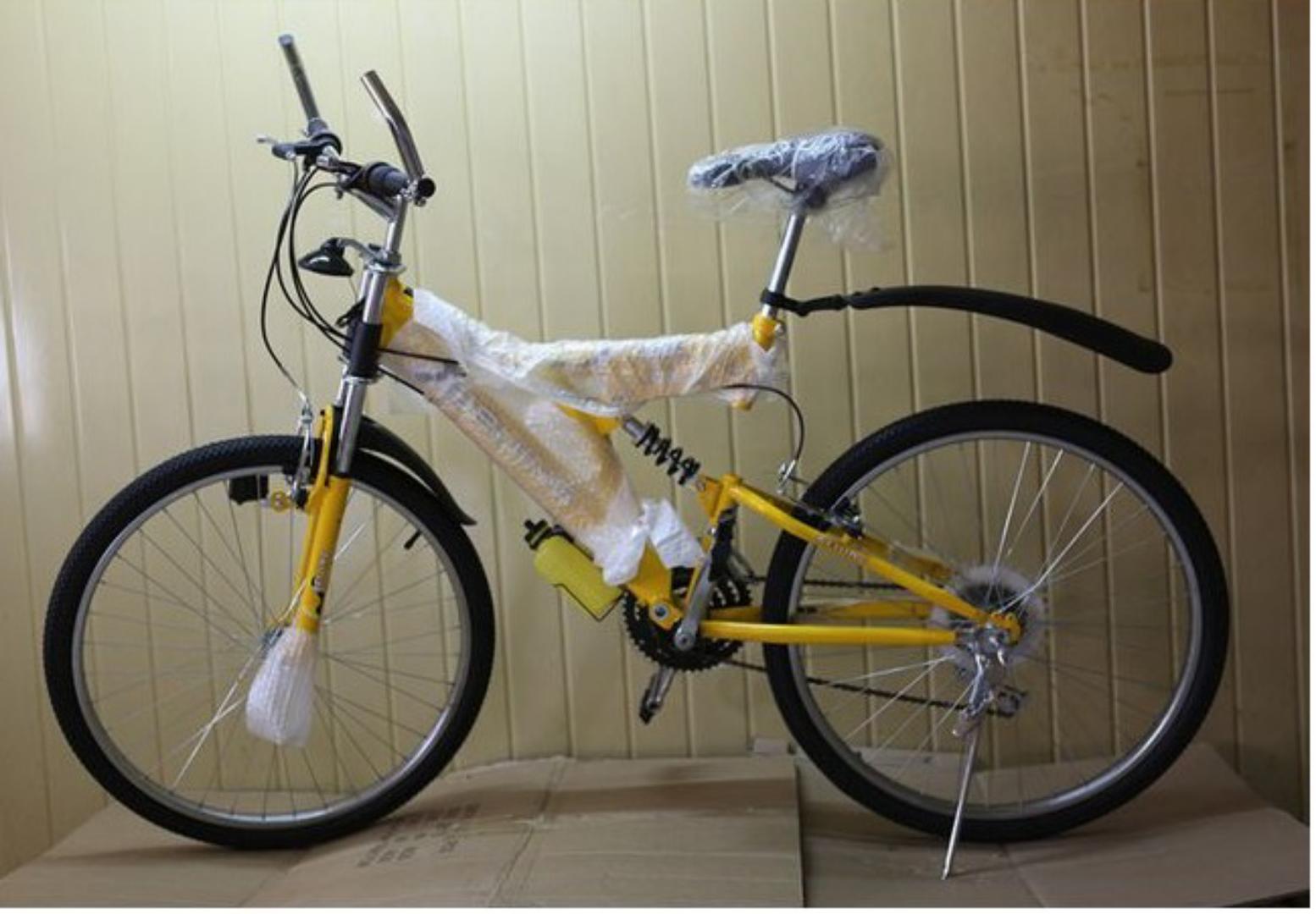 MTB size 26 with suspension 18 gear speed 12 yrs to adult