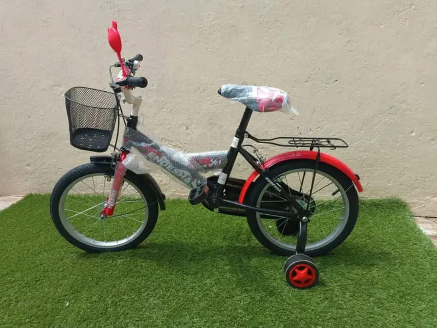 SIZE 16 ENDESHA 4-7YEARS MEDIUM DUTY BICYCLE KIDS BIKE WITH TRAINING WHEELS