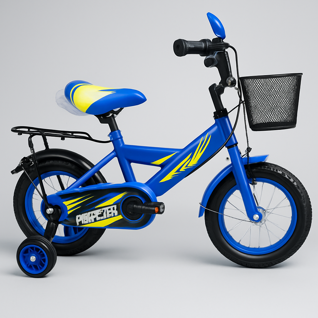 TurboRider SpeedPro 12-Inch Kids’ Sport Training Wheel Bicycle for Ages 2–4 with Lightweight Frame, Safety Brakes, Comfort Seat, and Bright Adventure Colors for Confident Beginner Riders Everywhere!!