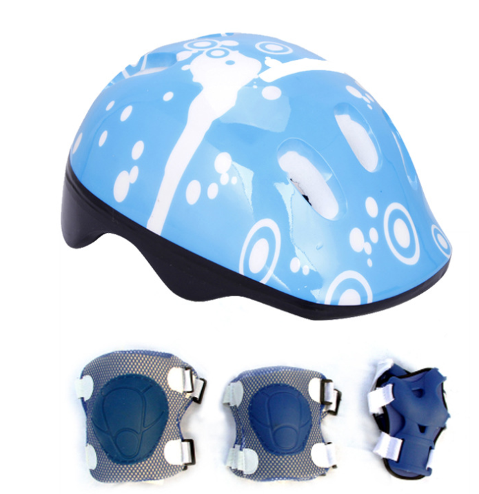 7 Piece Skiing and Cycling Protective Pad Set for Kids - Elbow and Knee - Comfortable - Scooter, Skiing Wheels and Cycling