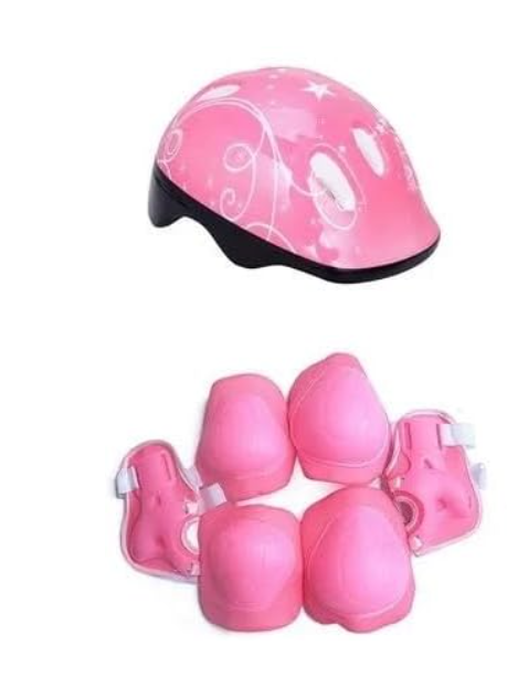 7 Piece Skiing and Cycling Protective Pad Set for Kids - Elbow and Knee - Comfortable - Scooter, Skiing Wheels and Cycling