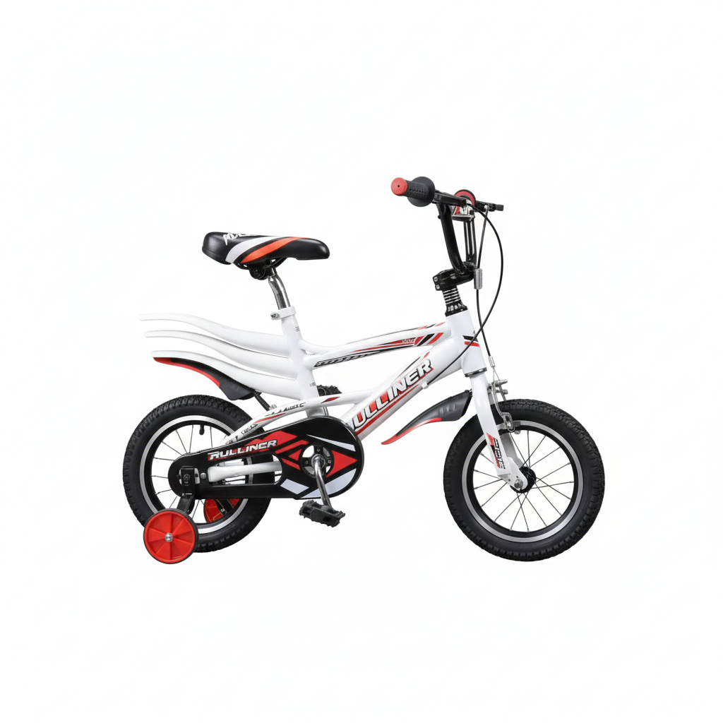 Kids Bicycle Size 12 – Strong Blue Training Wheel Bike for Boys & Girls | Durable Frame, Smooth Ride, Safety Brakes