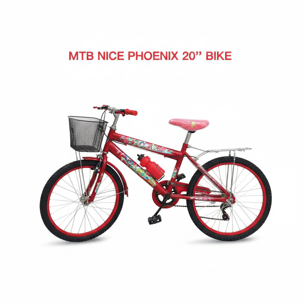 Fuwa Size 20 Kids Bicycle | Strong Durable Frame for Ages 6 to 11 Years | Smooth Ride & Safety Brakes