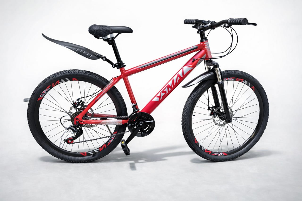 Size 26 Mountain Bike  Adult Bicycles With Strong Frame ,Disc Brakes,21 Gear Speed Suitable   For All Terrain