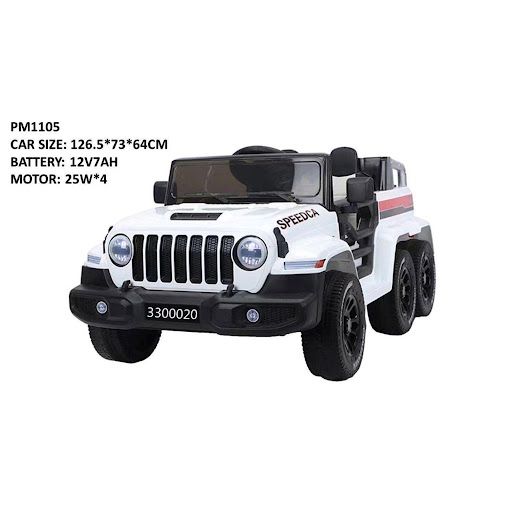 Speedca 6-Wheeled Kids' Electric Off-Road Jeep (PM1105)