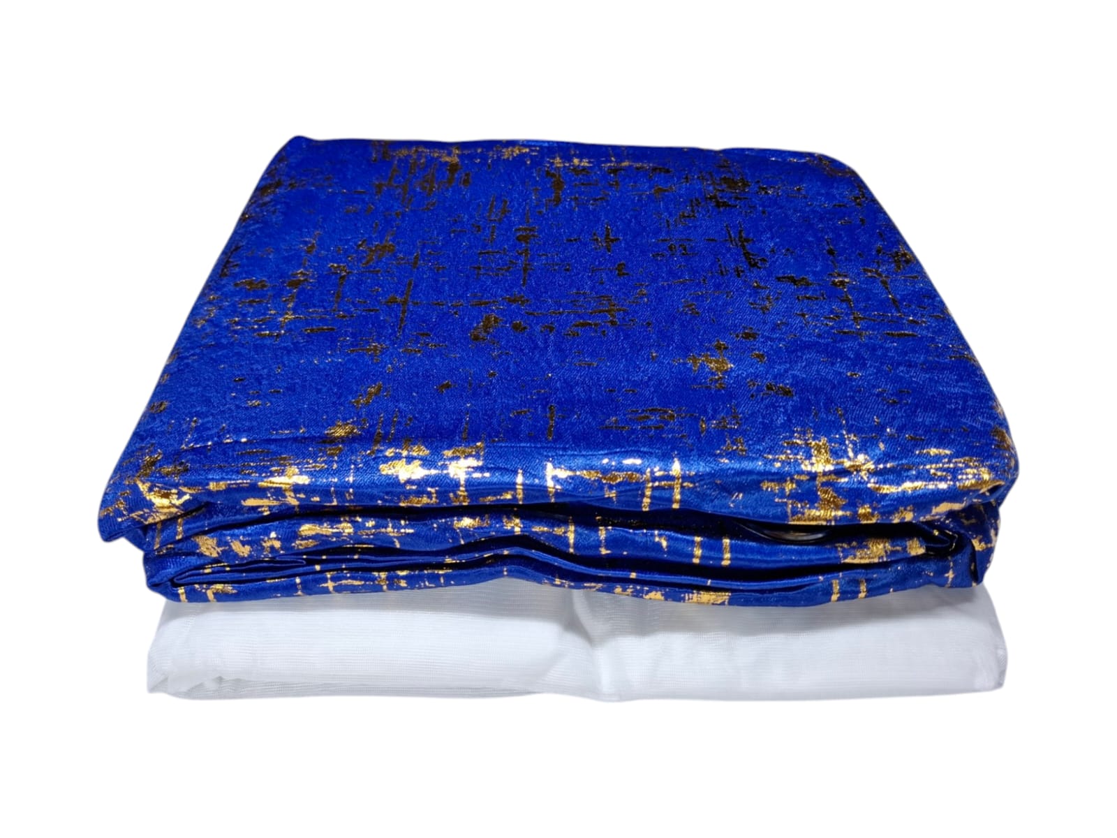 Marble Luxury Window Curtains&Shear(2Pcs Curtains 1.5M each)(1Pc Shear 2M)