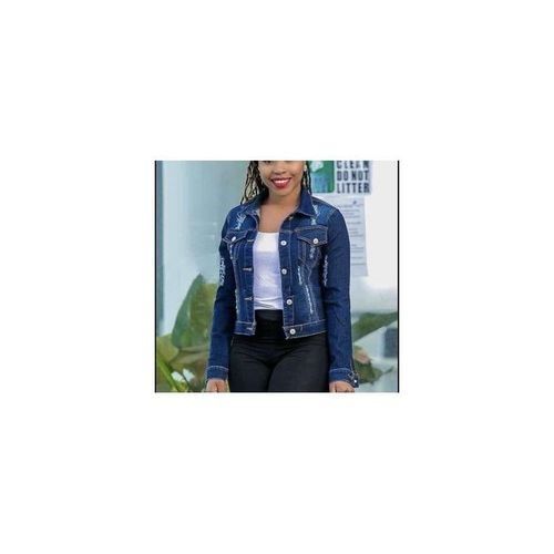 Women Fashion Denim Jackets Casual Denim Jackets
