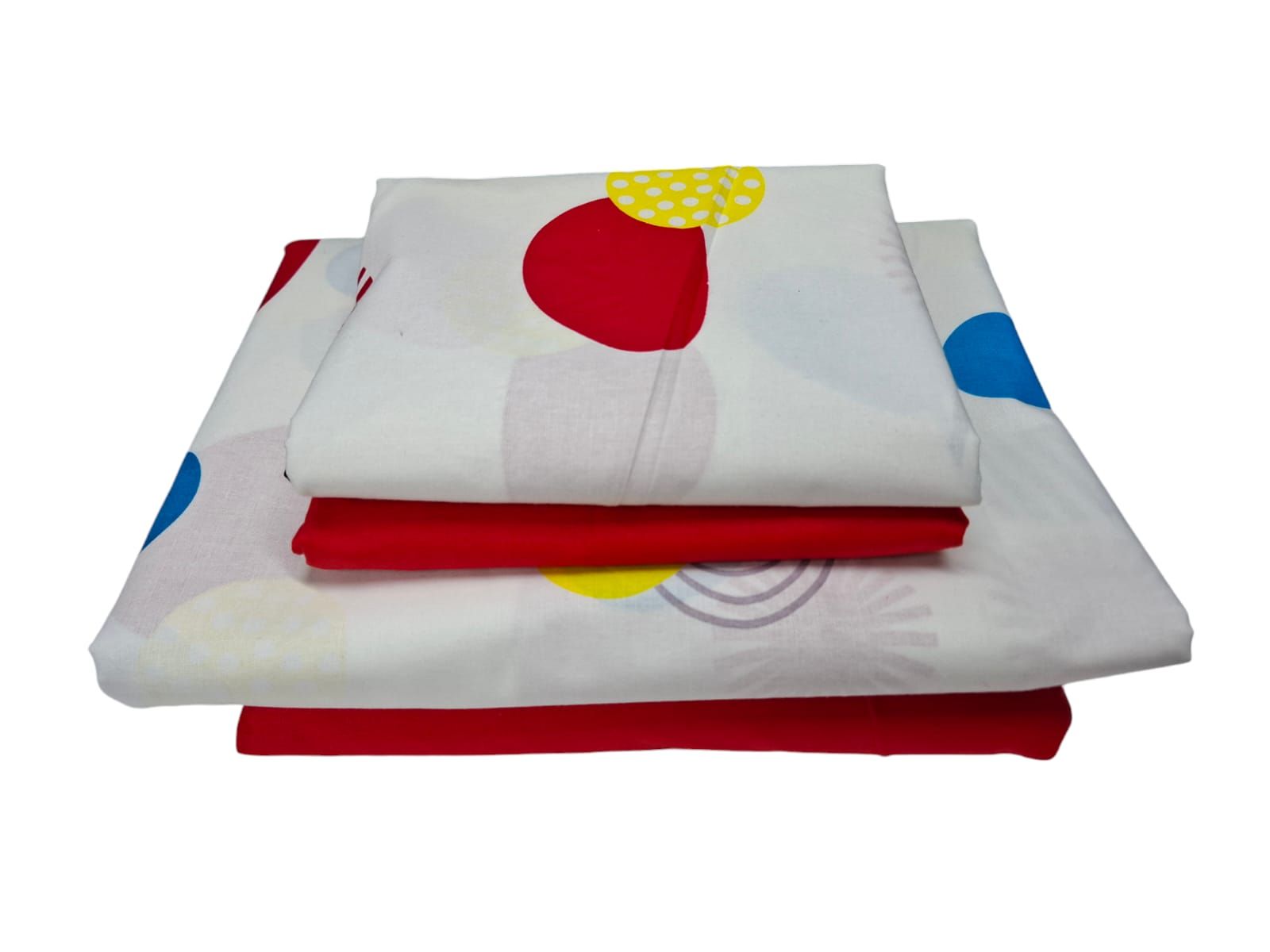 Mix & Match Cotton Bedsheet Set 2Bedsheets 4Pillowcases 6*7