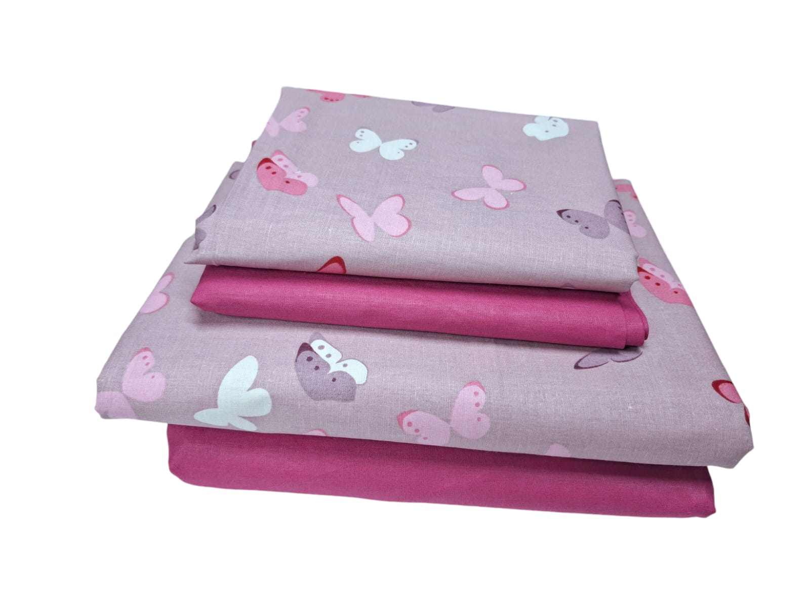 Mix & Match Cotton Bedsheet Set 2Bedsheets 4Pillowcases 6*7