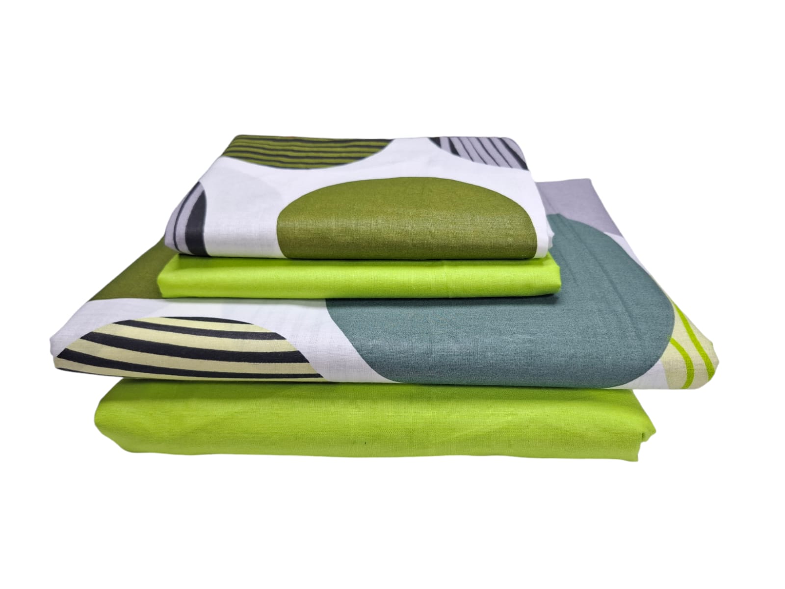 Mix & Match Cotton Bedsheet Set 2Bedsheets 4Pillowcases 6*7