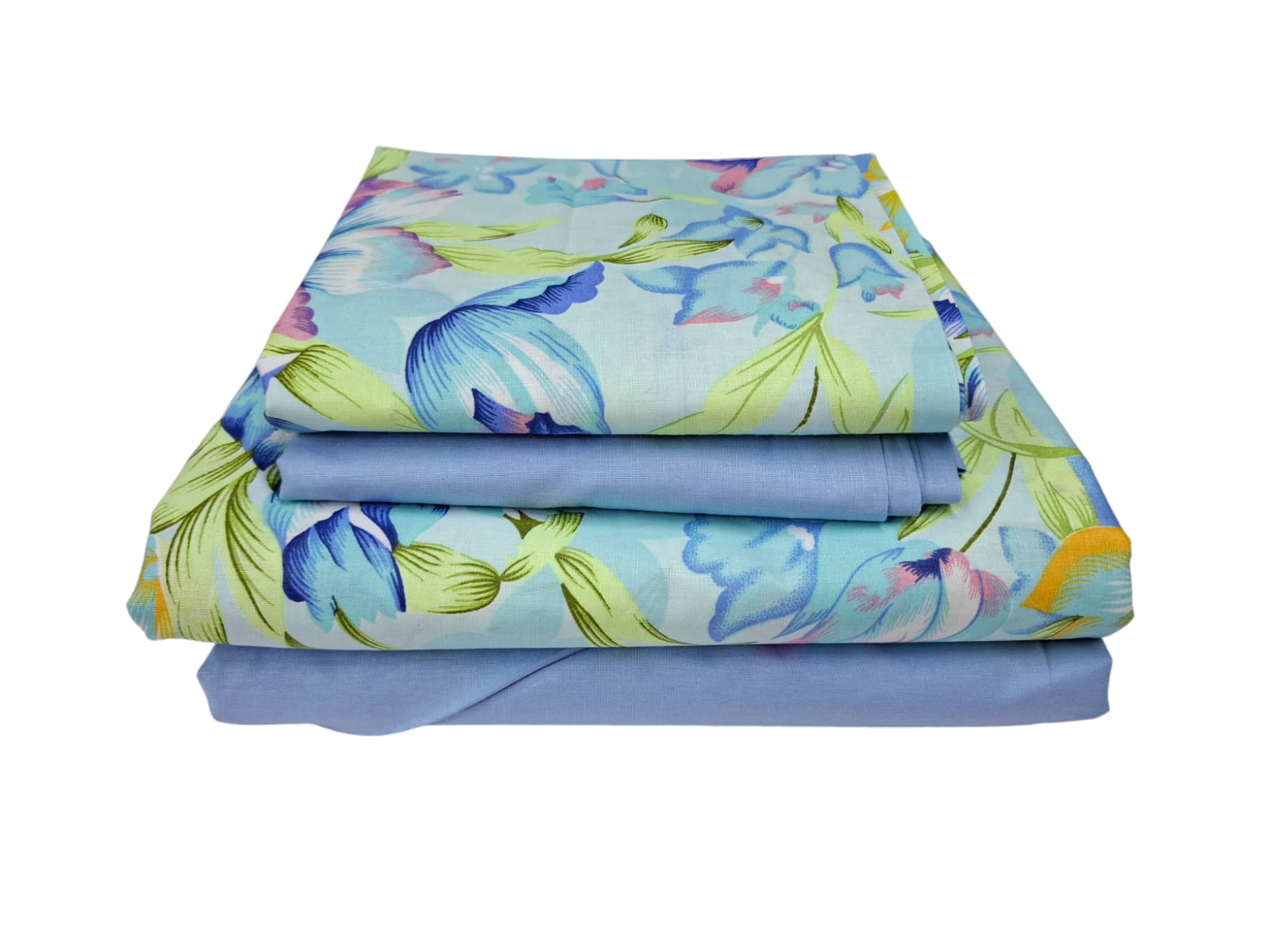 Mix & Match Cotton Bedsheet Set 2Bedsheets 4Pillowcases 6*7