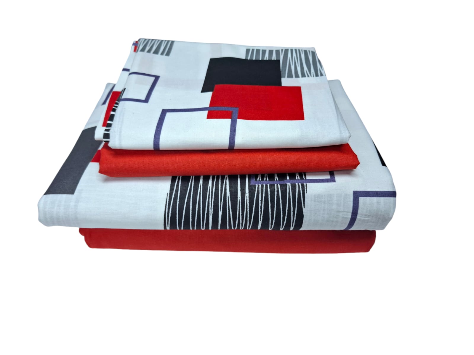 Mix & Match Cotton Bedsheet Set 2Bedsheets 4Pillowcases 6*7