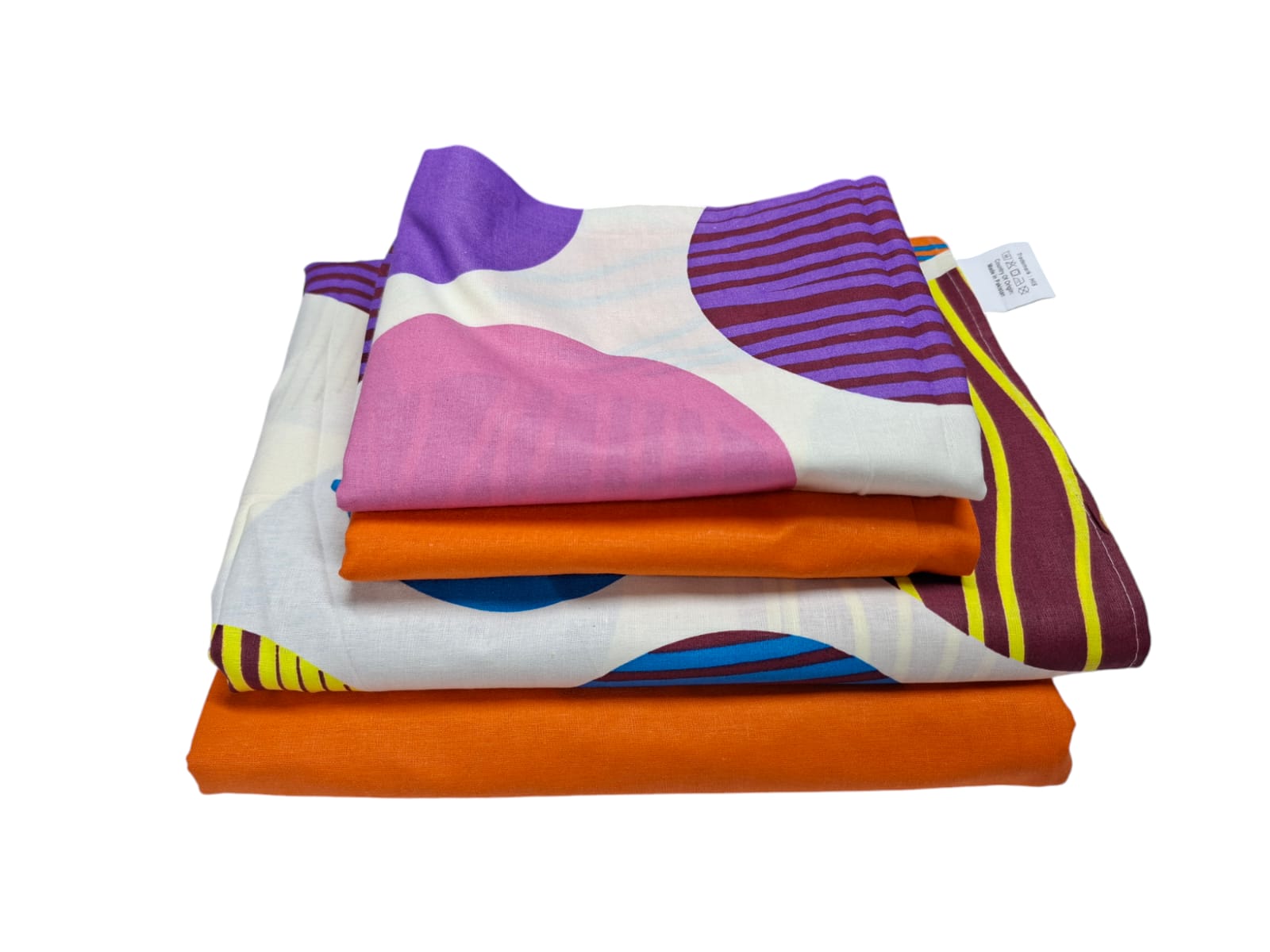 Mix & Match Cotton Bedsheet Set 2Bedsheets 4Pillowcases 6*7