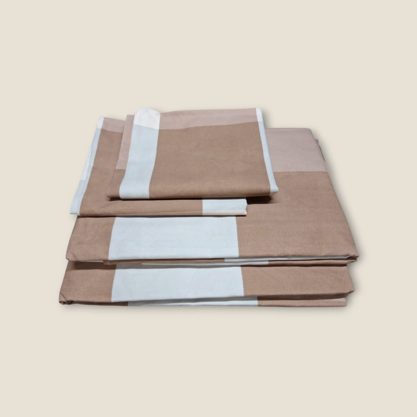 Cotton Bedsheet Set 2Bedsheets 2Pillowcases 5*6ft