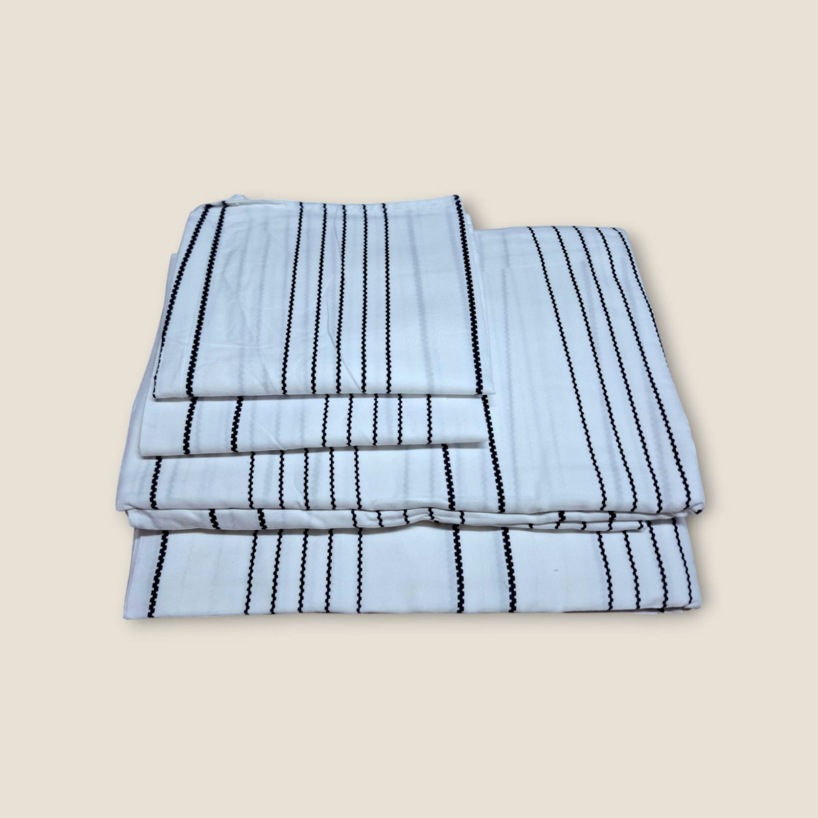 Cotton Bedsheet Set 2Bedsheets 2Pillowcases 5*6ft