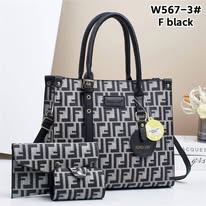 Women Fashion Handbags Women Shoulder Bags Women Leather Bags Women Official Bags 3Pc