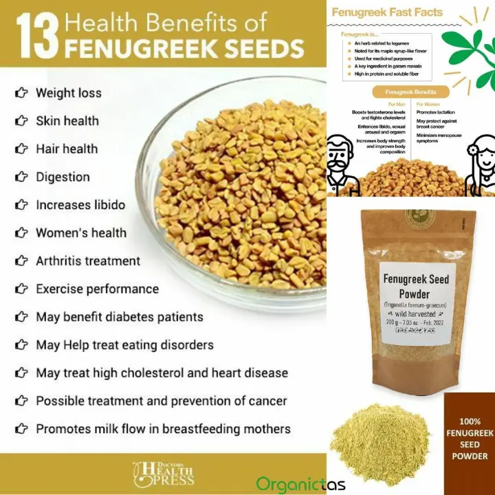 Natural whole Fenugreek Seeds 100gms.