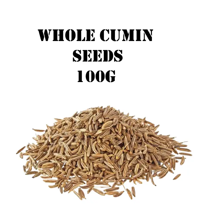 Whole Cumin Seeds Jeera 100g