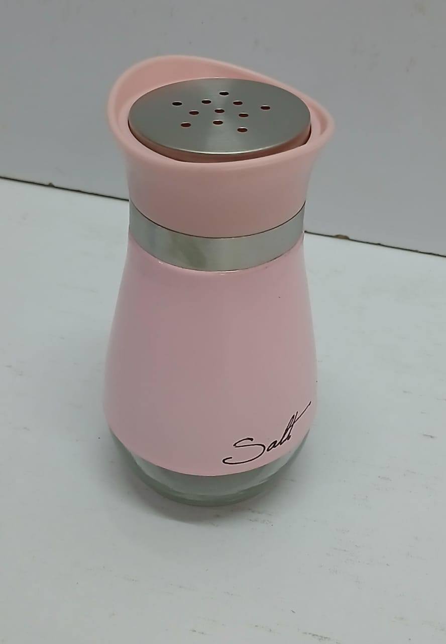 Salt and Pepper Shaker with Adjustable Pouring Holes of the Right Size 2Pcs