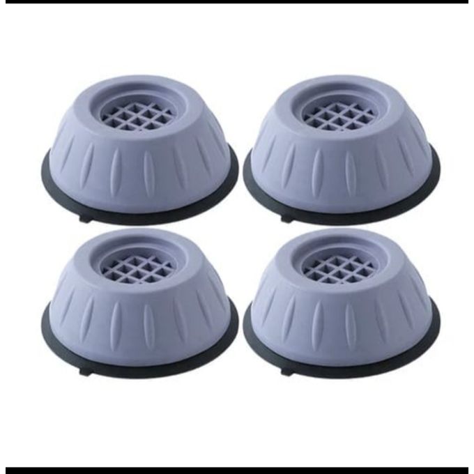 4Pcs Anti Vibration Feet Pads Rubber Legs Slipstop Silent Skid Raiser Mat For Washing Machine Support Dampers Stand Accessories