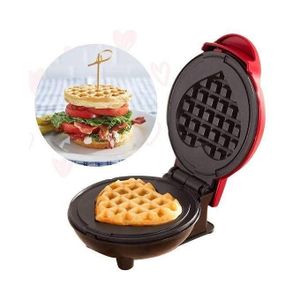 Mini Love-Shaped 5-Inch Waffle Maker – Cute, Compact & Perfect for Delicious Homemade Waffles!