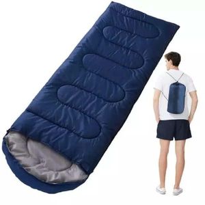 Camping Hiking Sleeping Bag NAVY BLUE